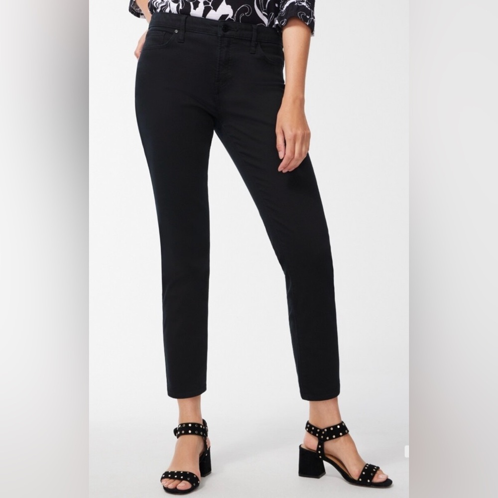 Chico’s Fly Front Skinny Ankle Jeans